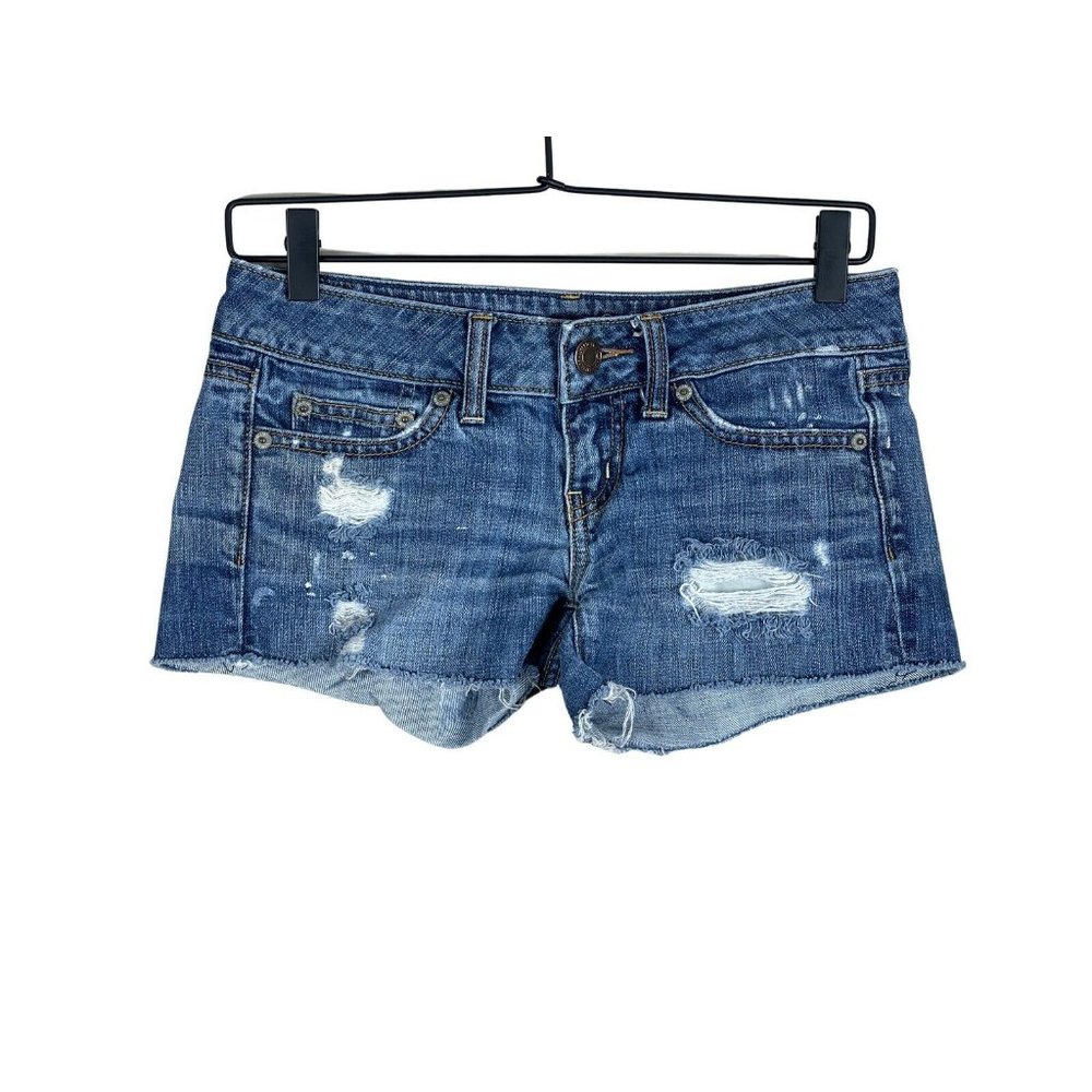 American Eagle Shorts 0 Midi Jean Shorts American